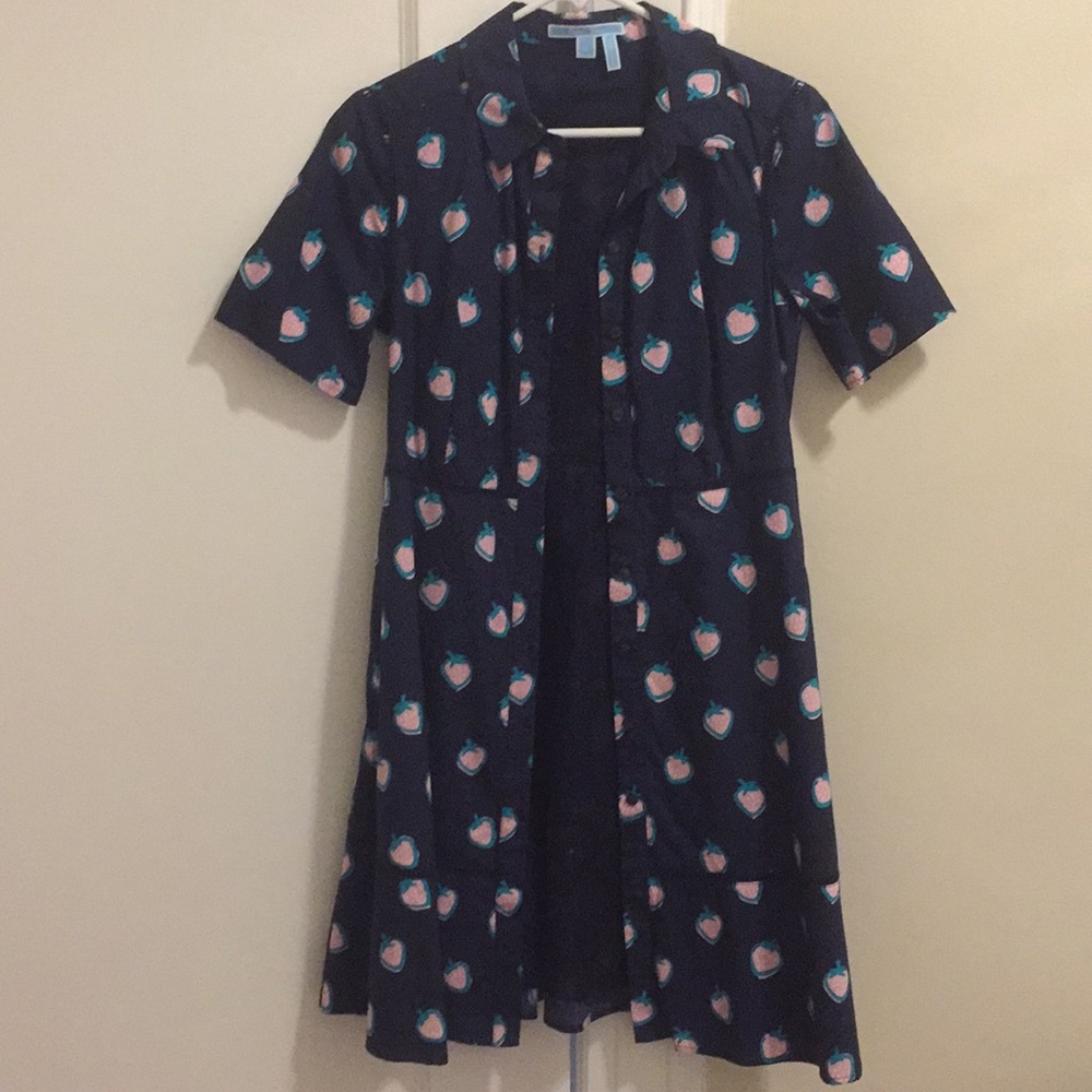 Draper James Strawberry Print Dress